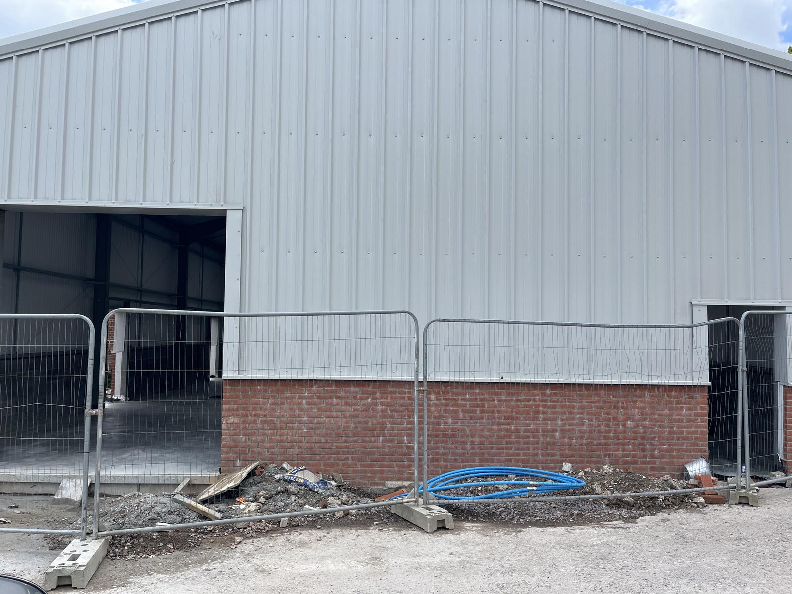 Industrial unit and groundworks in Hampshire