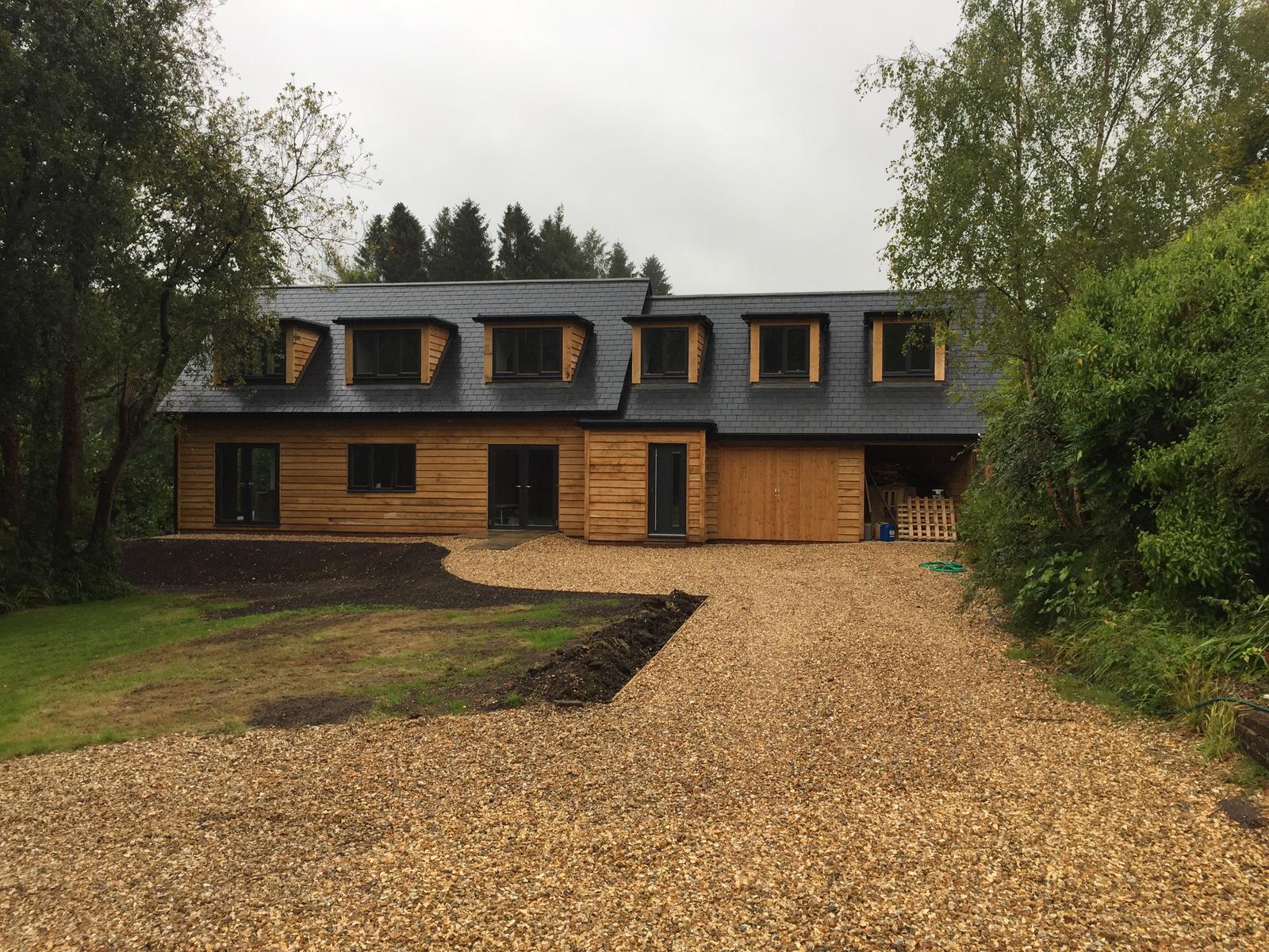 The Brewhouse, a timber-clad new build in Hampshire