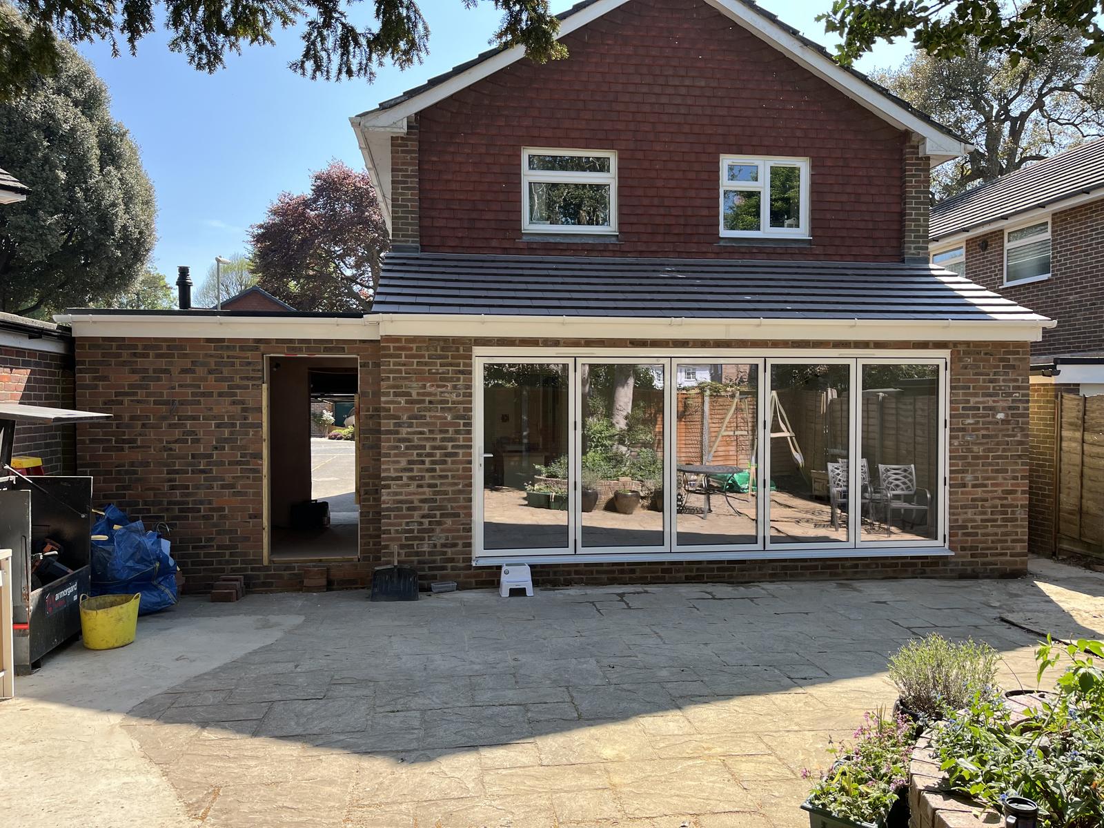 Rear extension and structural works in Hampshire