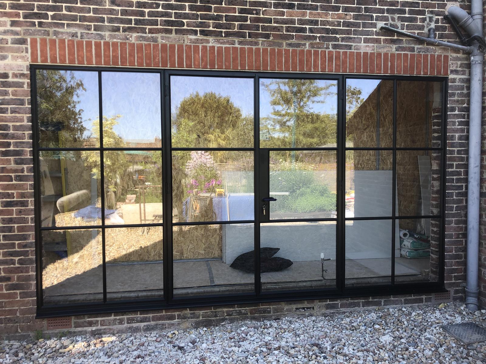 Glazed rear extension in Southbourne